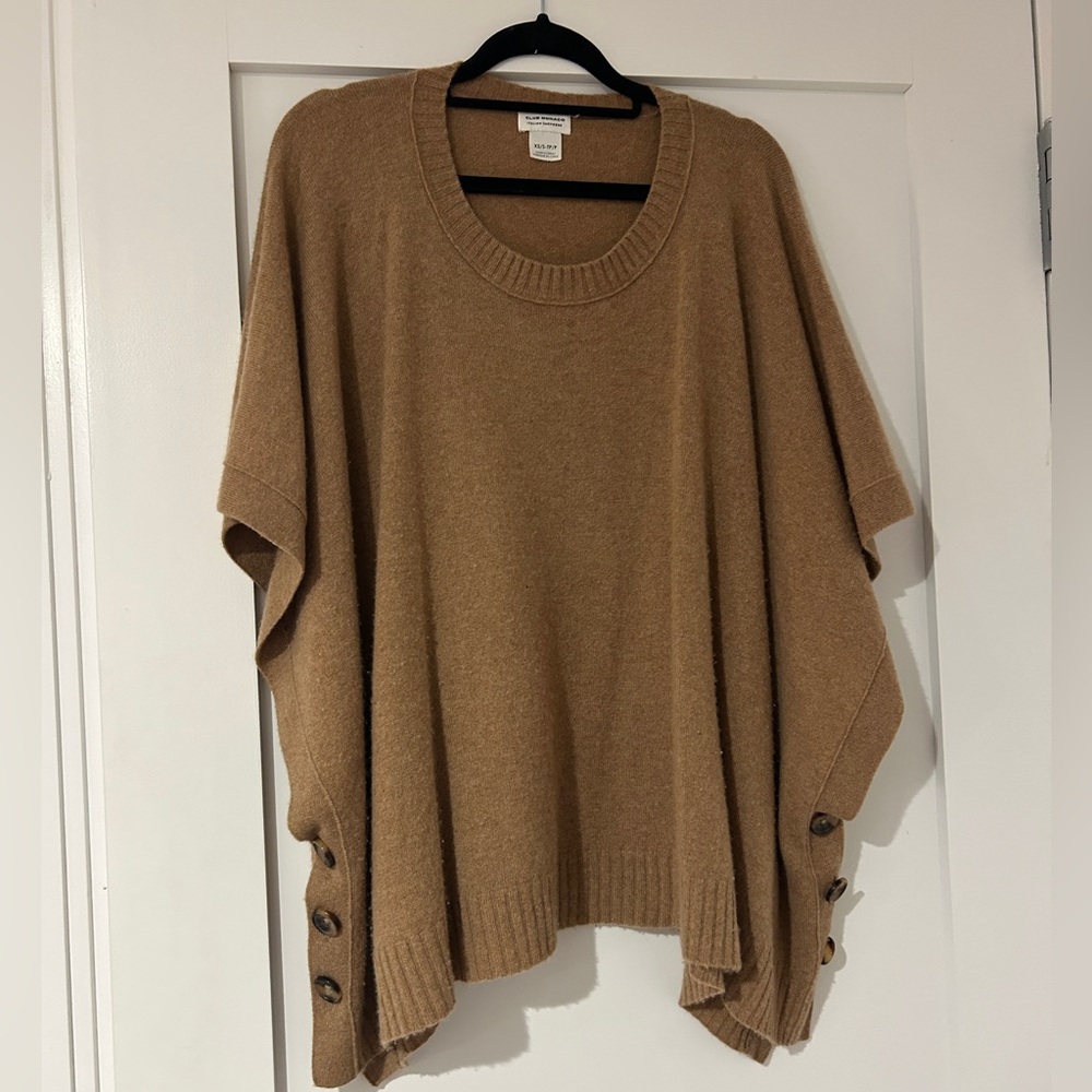 Club Monaco Brown Cashmere Sweater